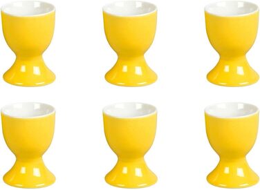 Набор из 6 подставок для яиц 5 х 6 см, желтый Doppio Ritzenhoff & Breker