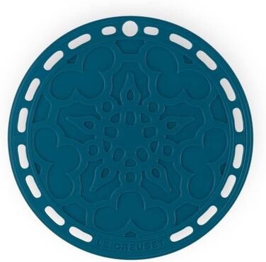 Підставка Le Creuset Tradition з силікону, термостійка до 250C, Ø 20 см, 93007300060000 (Deep Teal)