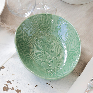 Чаша Maxwell Williams Panama , зеленая, керамика, 24 х 17 х 5 см