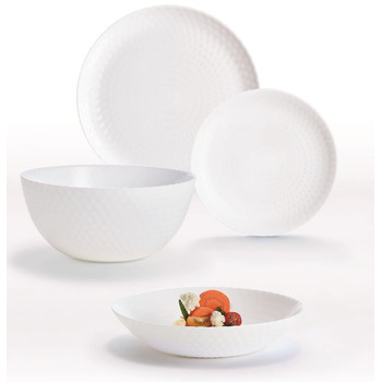 Сервіз Luminarc Pampille White, 19 предметів (6785916)