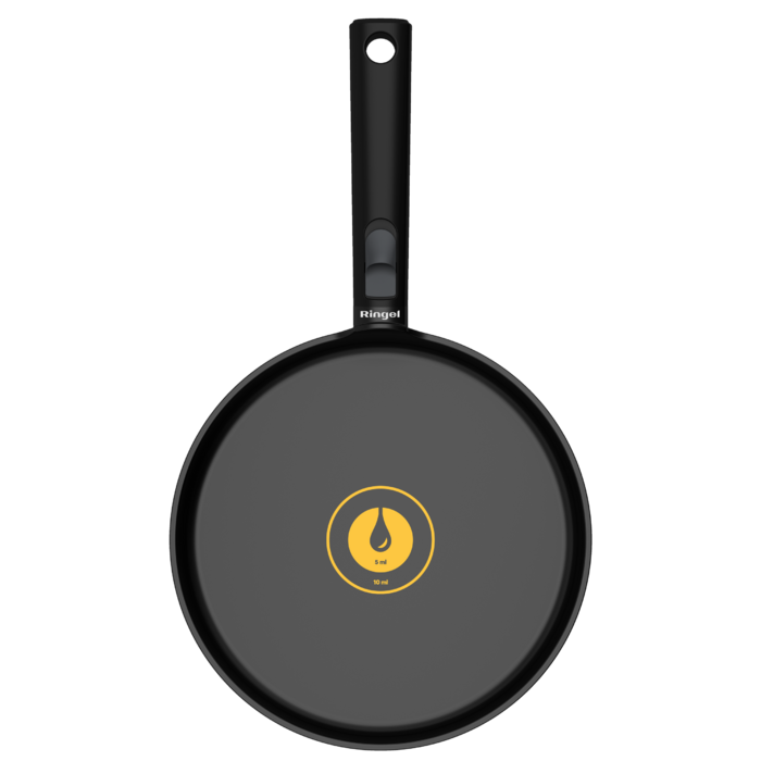 Сковорода для млинців зі з`ємною ручкою Ringel Grey Line 24 см (7138160)
