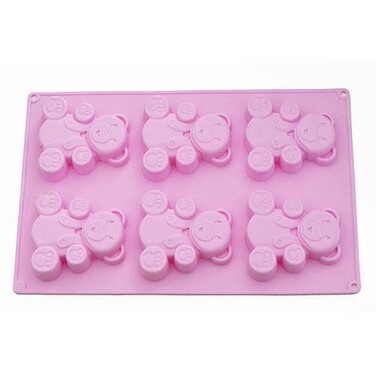 Форма для випічки Fissman 6 кексів ВЕДМЕЖА 26x17x1,8 см (6659)