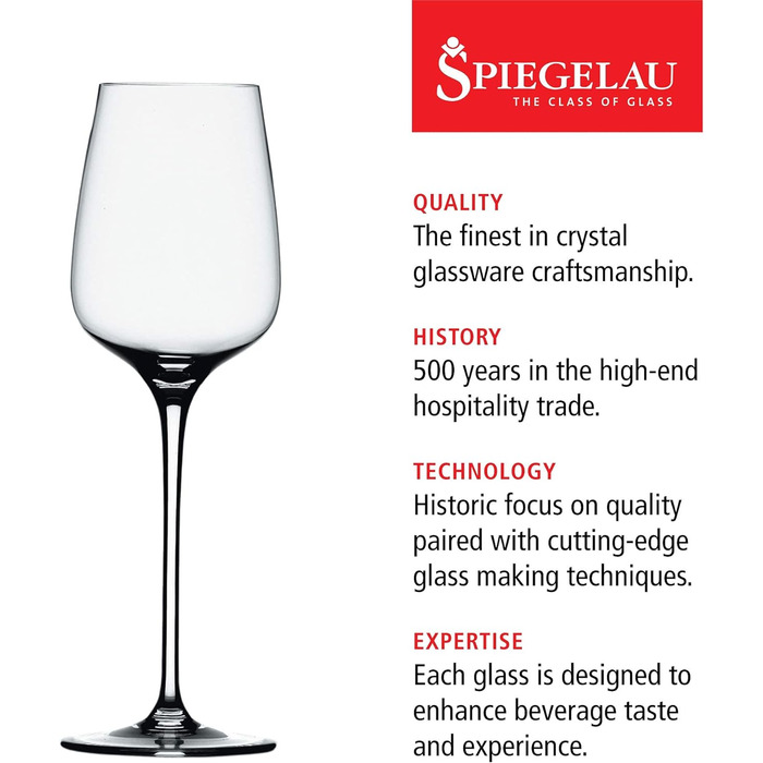 Набір келихів для білого вина 0,37 л, 4 предмети, Willsberger Anniversary Spiegelau
