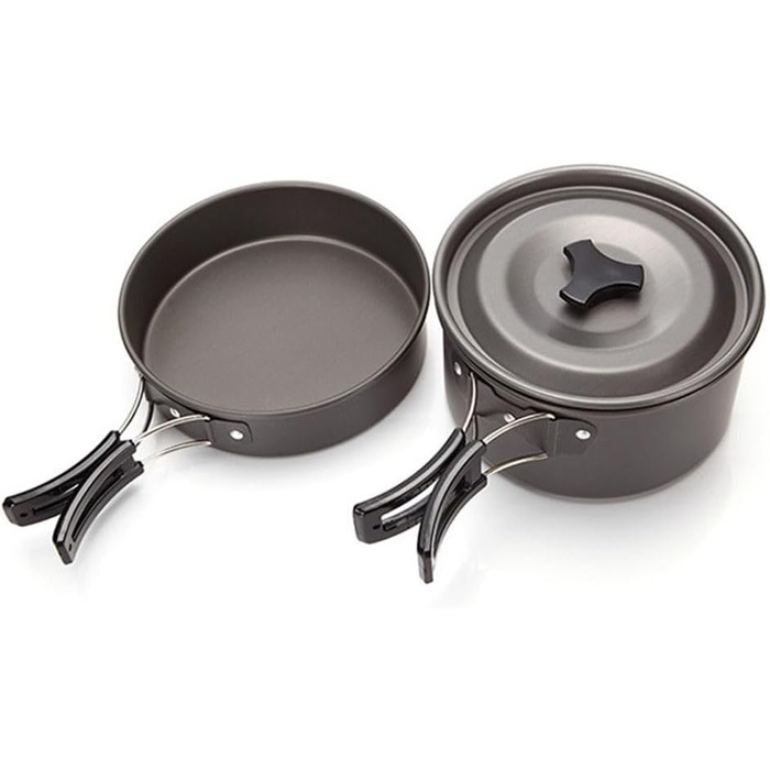 Набір туристичного посуду 5 предметів Hasaller