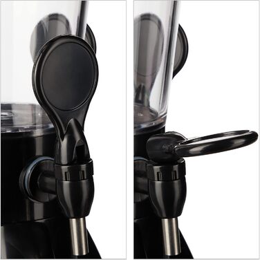 Диспенсер для напоїв з 3 кранами 4 л Relaxdays