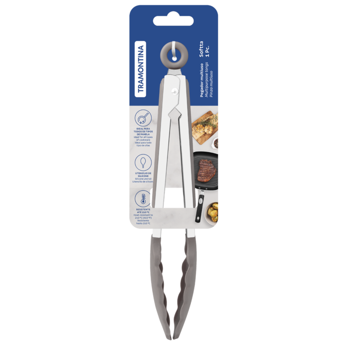 Щипцы универсальные Tramontina Softta, 27 см (7096845)