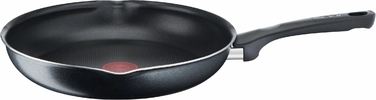 Сковорода с крышкой Tefal Day by Day, 20см, с крышкой, алюминий, бакелит, стекло, черный