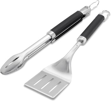 Набор для гриля Weber Stephen 6645, 2 предмета, нержавеющая сталь, черный