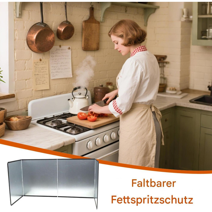 Кухонний фартух з нержавіючої сталі 76 х 29,5 х 40 см Dioeazh