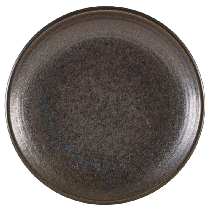 Тарілка глибока 25 xh 4 см, Terra Porcelain Black, GenWare