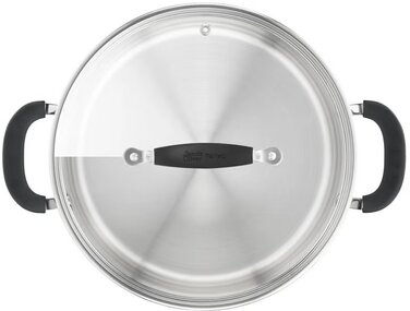 Tefal Каструля Jamie Oliver Home Cook, 8.4 л, з кришкою, нержавіюча сталь, силікон