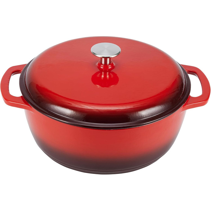 Круглая эмалированная чугунная форма для запекания 6.9 л Kitchen-Profi Basics
