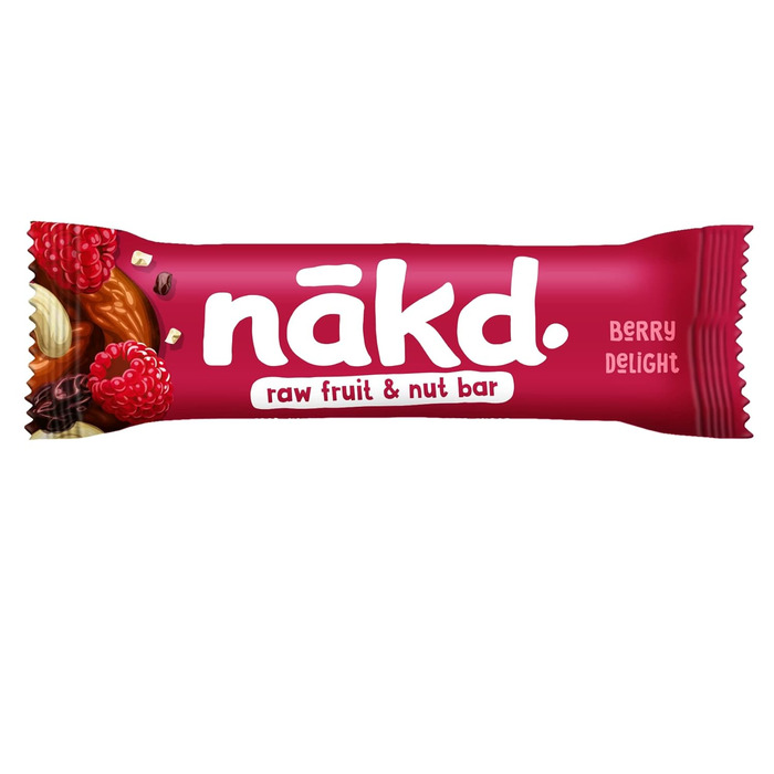 Батончики из фруктов и орехов 18 x 35 г ягоды Nakd