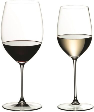 Набор из 2 бокалов для красного вина, хрустальный бокал (бокалы для Каберне/Мерло - набор из 8 предметов), 6449/07 Riedel Veritas Old World Pinot Noir