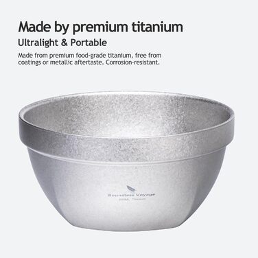 Титановая миска 800 мл Boundless Voyage