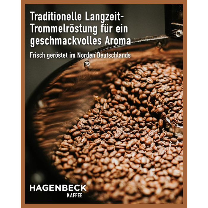 Мелені кавові зерна Coffee House 100% арабіка 250 г Hagenbeck