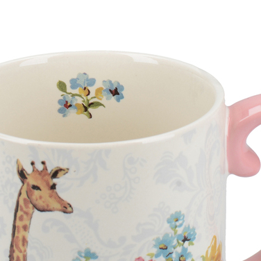 Кружка для чая CreativeTops BLOOMING FANCY Giraffe, керамика, 480 мл