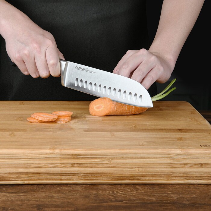 Нож сантока Fissman CHEF DE CUISINE 18 см (2394)