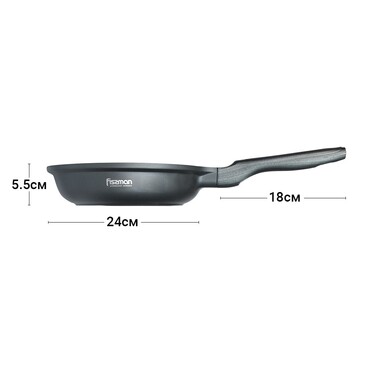 Сковорідка для смаження Fissman PRESTIGE 24x5,5 см (5045)