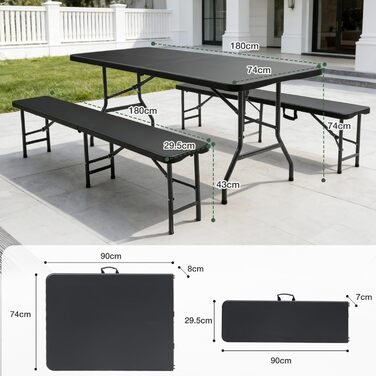 Складной комплект мебели для кемпинга Sekey