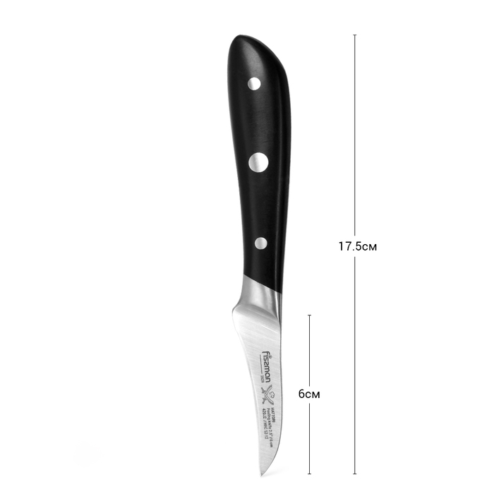 Нож для чистки овощей Fissman HATTORI 6 см (2529)