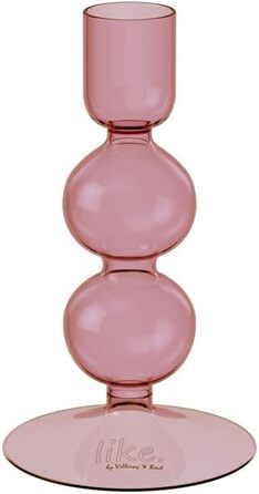 Подсвечник 7,5x7,5x13,5 см, фиолетовый Like Home Villeroy & Boch