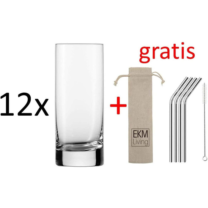 Склянки для лонгдринків 0,35 л, набір 12 предметів, Paris Schott Zwiesel