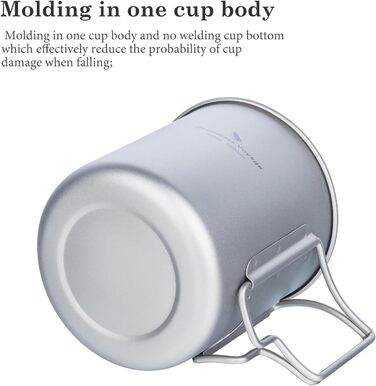 Кружка для кемпинга 420 мл Boundless Voyage