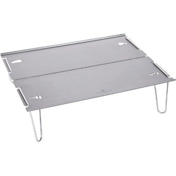 Складной кемпинговый стол из алюминиевого сплава, серый Boundless Voyage