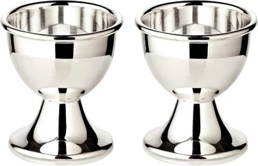 Набір з 2 посріблених підставок для яєць 5 см Classo EDZARD