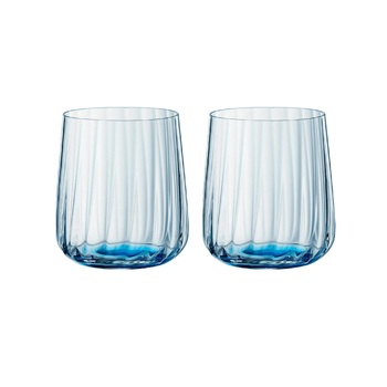 Набор стаканов для воды, 2 предмета, синие Lifestyle Spiegelau
