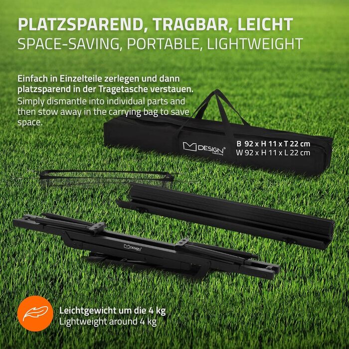 Складной алюминиевый стол для кемпинга 90 x 51,5 см ML DESIGN modern living