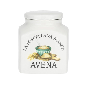 Банка для вівсяних пластівців La Porcellana Bianca CONSERVA, порцеляна, 1,1 л