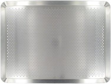 Деко для випікання Zenker 1540350 Перфороване алюмінієве деко Деко для випікання Деко для випікання Перфорований деко Сірий алюміній 40 x 30 x 1,5 см