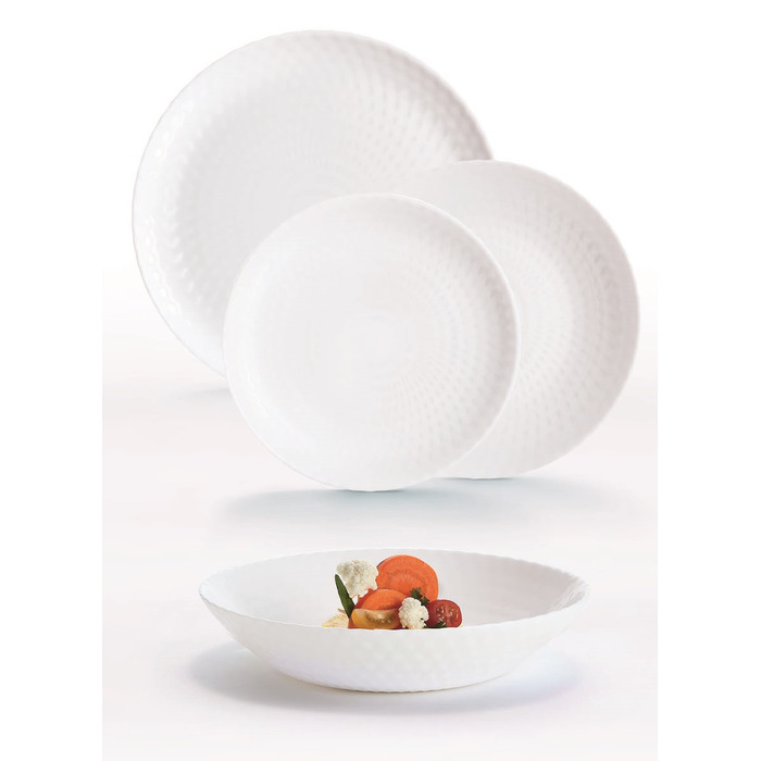Сервиз Luminarc Pampille White, 18 предметов (6785915)
