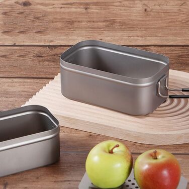 Набор посуды для кемпинга 800 и 1200 мл Feeshoppher