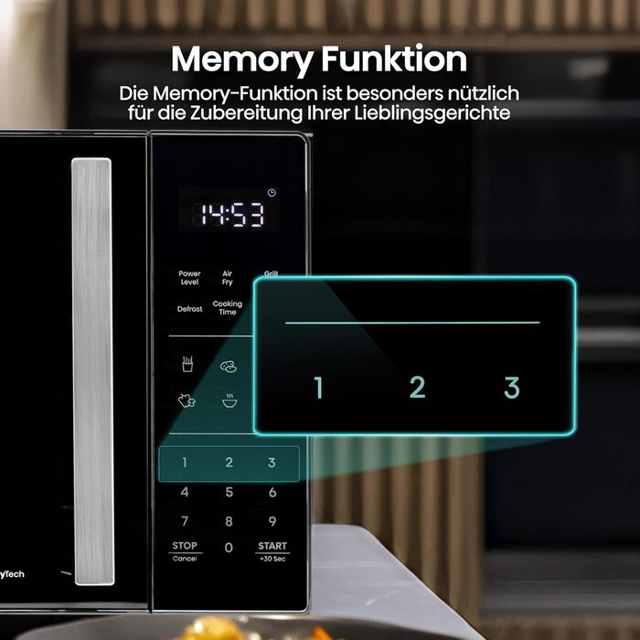Микроволновая печь 23 л, 900 Вт черный H23MOBS5HC Hisense