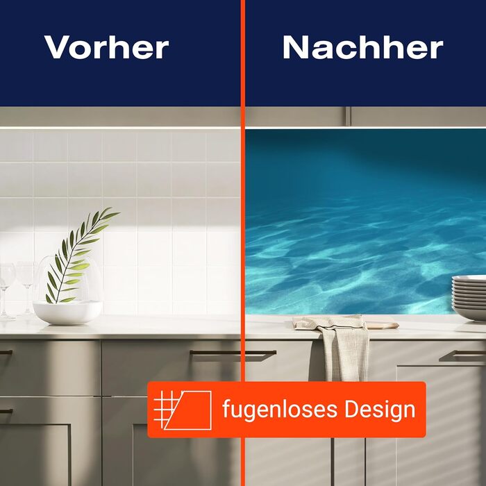 Кухонный фартук самоклеящийся 180 х 50 см wandmotiv24