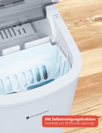 Льдогенератор 1,2 л 95 Вт белый KitchenBrothers