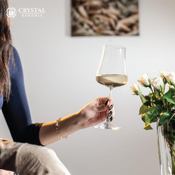 Набір з 6 келихів для білого вина 500 мл BOHEMIA CZECH REPUBLIC