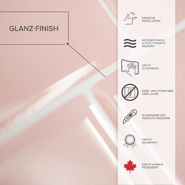 Наклейки для плитки, що самоклеяться - упаковка з 5 аркушів 29,36 см x 21,29 см - 3D самоклеючі ПВХ наклейки для плитки та фартуха для кухні, ванної кімнати та стін, кольорова та водонепроникна плитка (Ava Rosa)