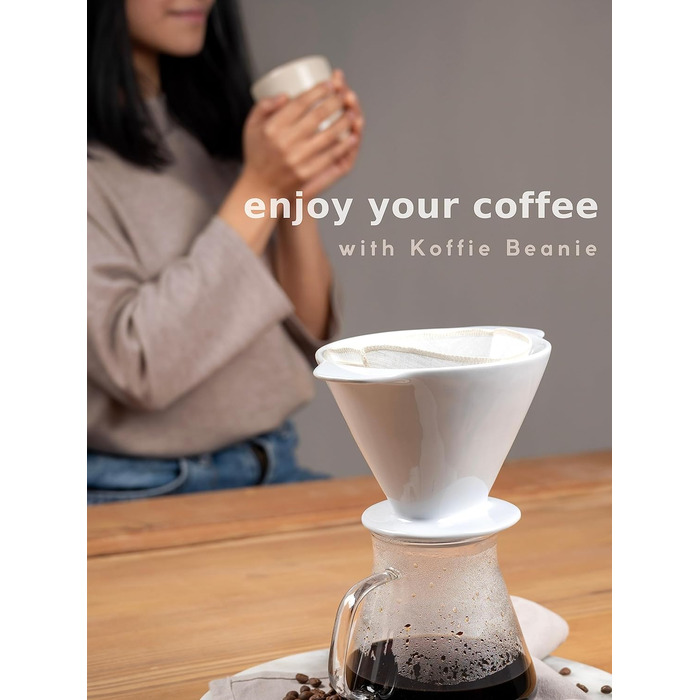 Многоразовый кофейный фильтр 3 шт Koffie Beanie