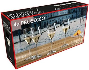 Набор бокалов для шампанского 0,3 л, 4 предмета, Extreme Prosecco Riedel