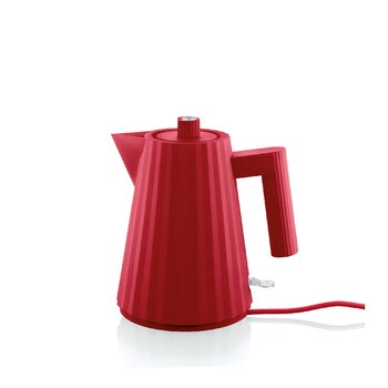 Електричний чайник 1 л, червоний Plissé Alessi