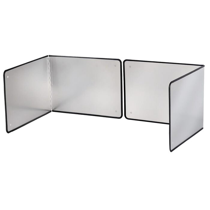 Большая двусторонняя защита от брызг из нержавеющей стали LTSEAME