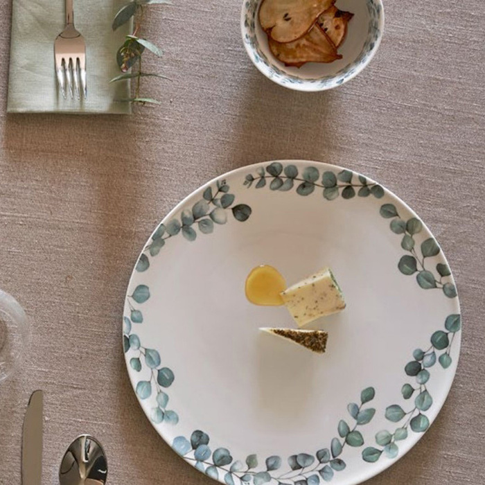 Блюдо серверировочное La Porcellana Bianca SEMPREVERDE, фарфор, диам. 32 см