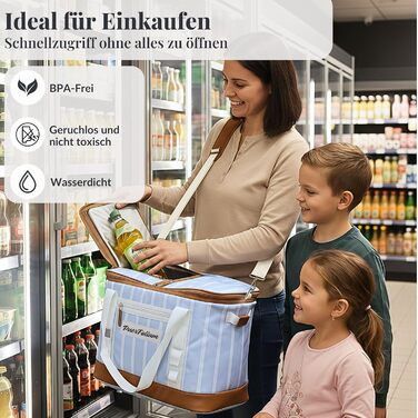 Велика термосумка 45 л PuerFolium