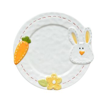 Керамическая тарелка с кроликом 23,9 см UTHCLO