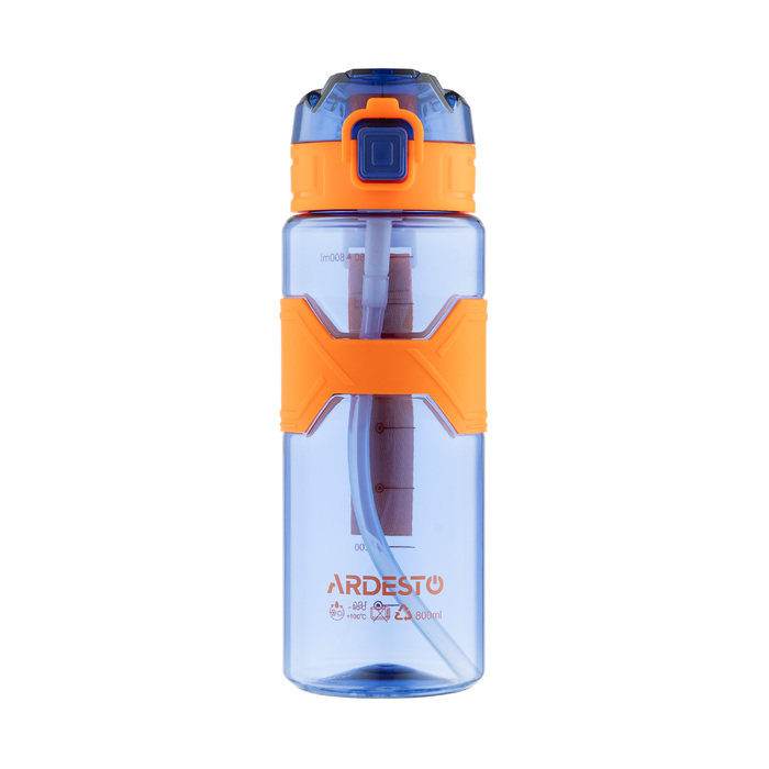 Бутылка для воды 800 мл синий Fitness ARDESTO