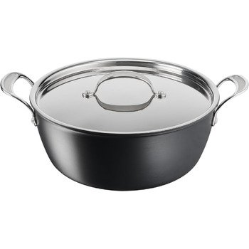 Кастрюля 7,4 л с антипригарным покрытием с крышкой 30 см Jamie Oliver Tefal